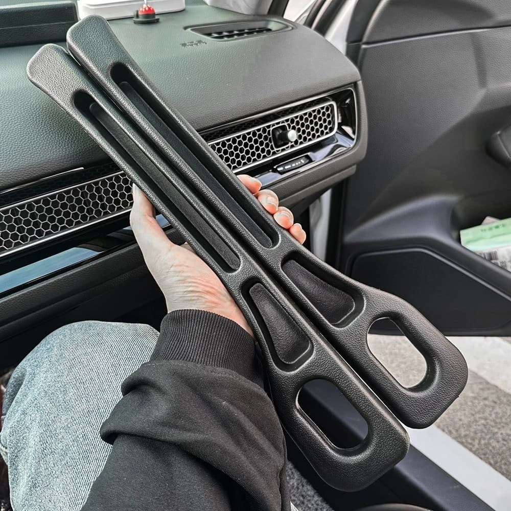 2PCS Car Seat Gap Filler Organizer Dual Slot Phone Key Storage Interior Accessor