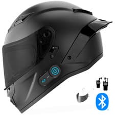NEW GDM DEMON Intercom Bluetooth motorcycle helmet Full Face S-M-L-XL-XXL