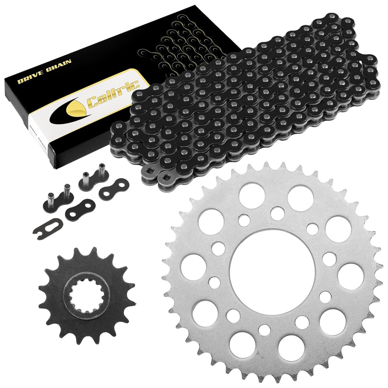Black Drive Chain And Sprocket Kit for Honda VF750C Magna 750 1994-2004