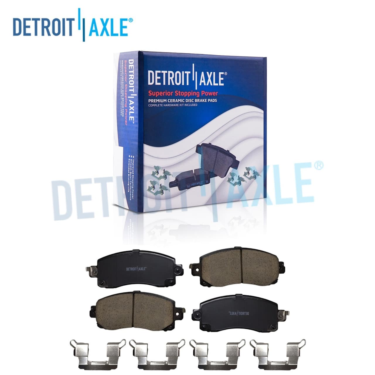 Front Ceramic Brake Pads Set for Crosstrek Forester Impreza Legacy Outback WRX