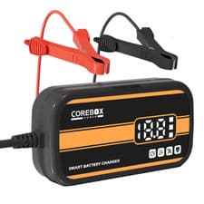12V 2A Automatic Smart Battery Charger Maintainer for Car Motorcycle RV ATV Boat