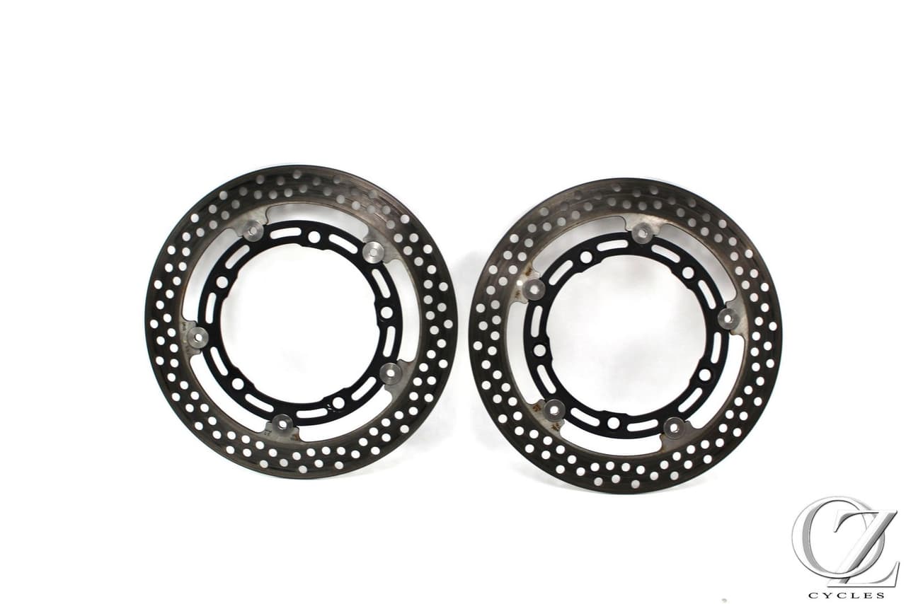 24-25 Kawasaki ZX4R ZX4RR Front Brake Rotors set oem
