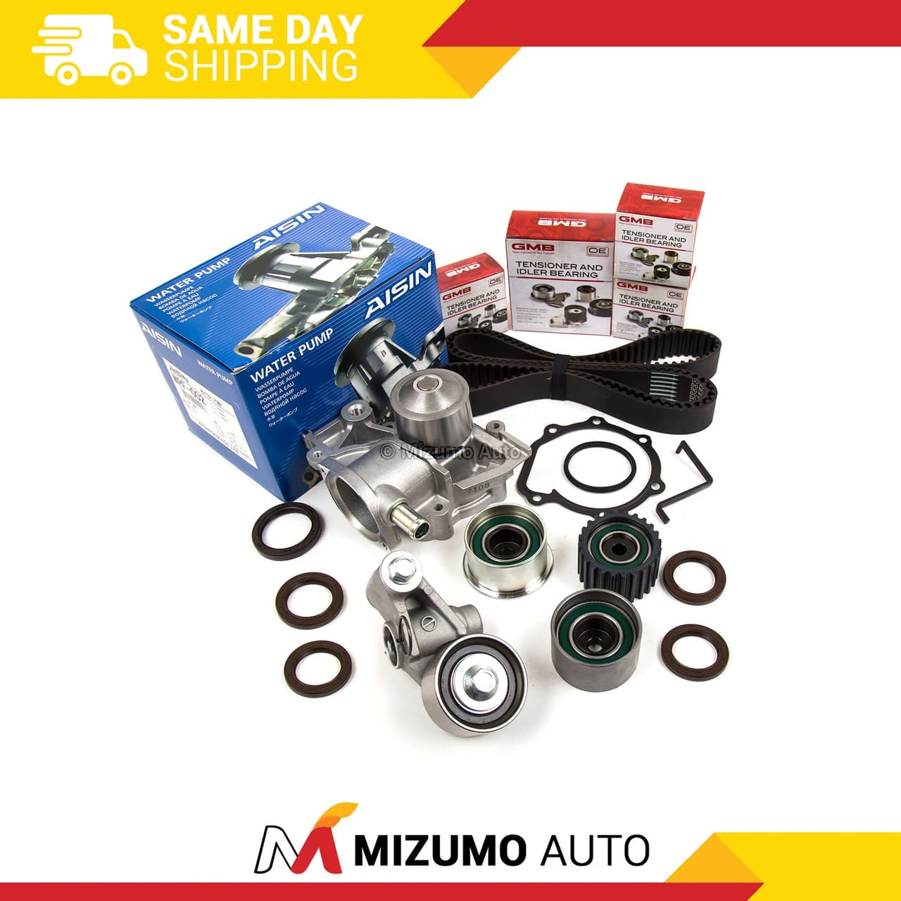 Timing Belt Kit AISIN Water Pump Fit 06-12 Subaru Forester Impreza Outback EJ253