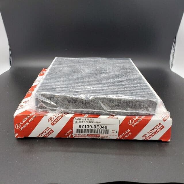 OEM Toyota / Lexus Genuine Charcoal Carbon In-Cabin Clean Air Filter 87139-0E040