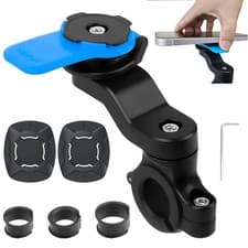 Motorcycle Handlebar Mount, Universal Bike Phone Holder, MTB Phone Holder, Detac