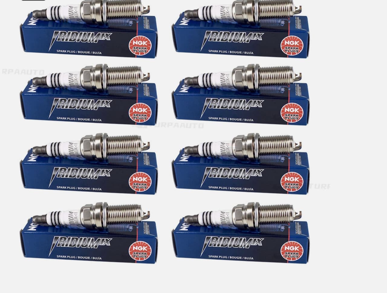 New Set 8 pack ngk 4469 Iridium IX Spark Plugs LFR5AIX11 US Shipping