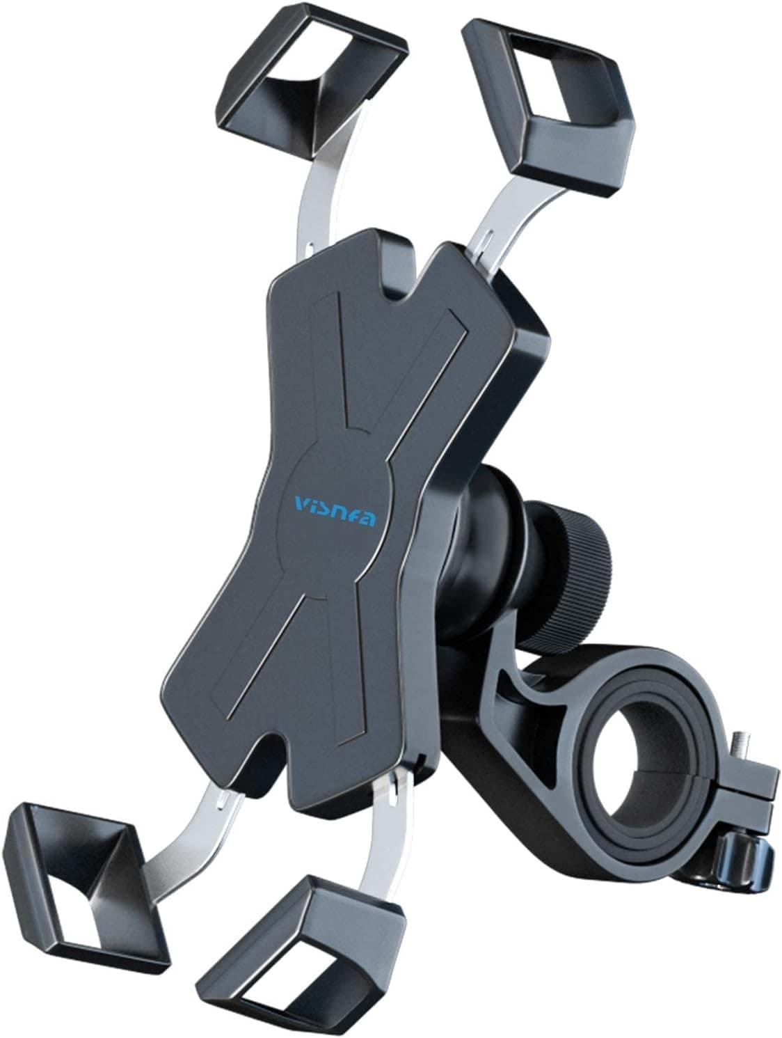 Handlebar Phone Holder, 360 Degree Adj, Quick Release, Motorcycle eBike Scooter