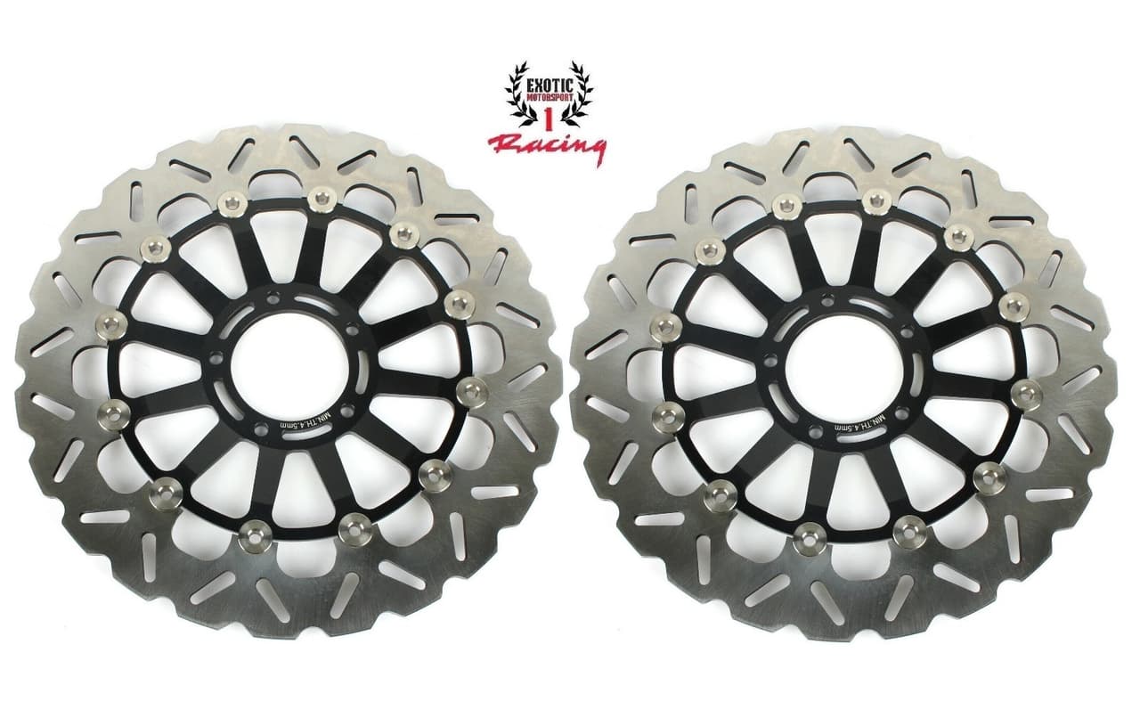 2  Ducati Front Brake Disc Rotors Set for  1098  1198 1199 1299 V4 V2 PANIGALE