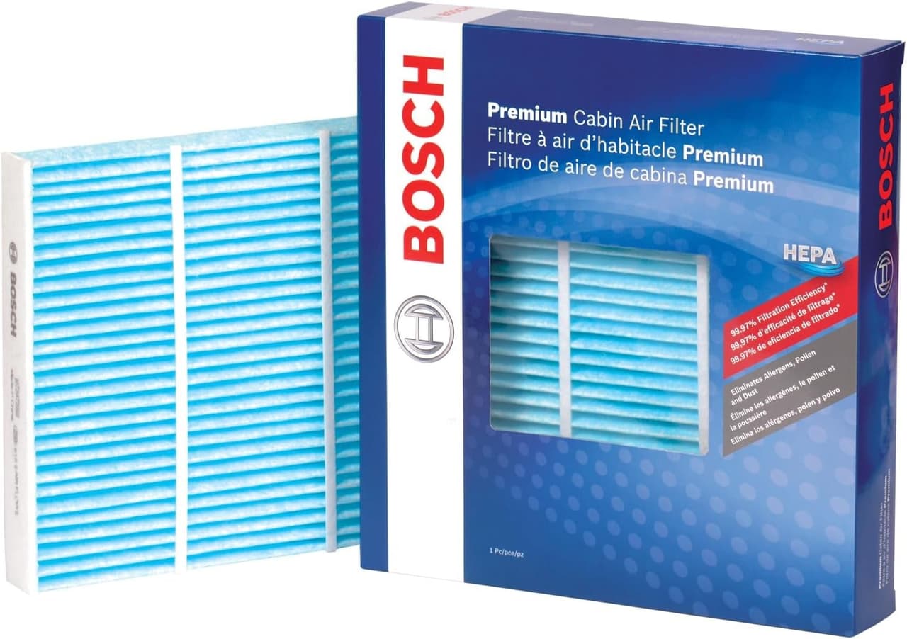 BOSCH 6081C HEPA Cabin Air Filter - 3 Layer Protection For A Healthier Ride