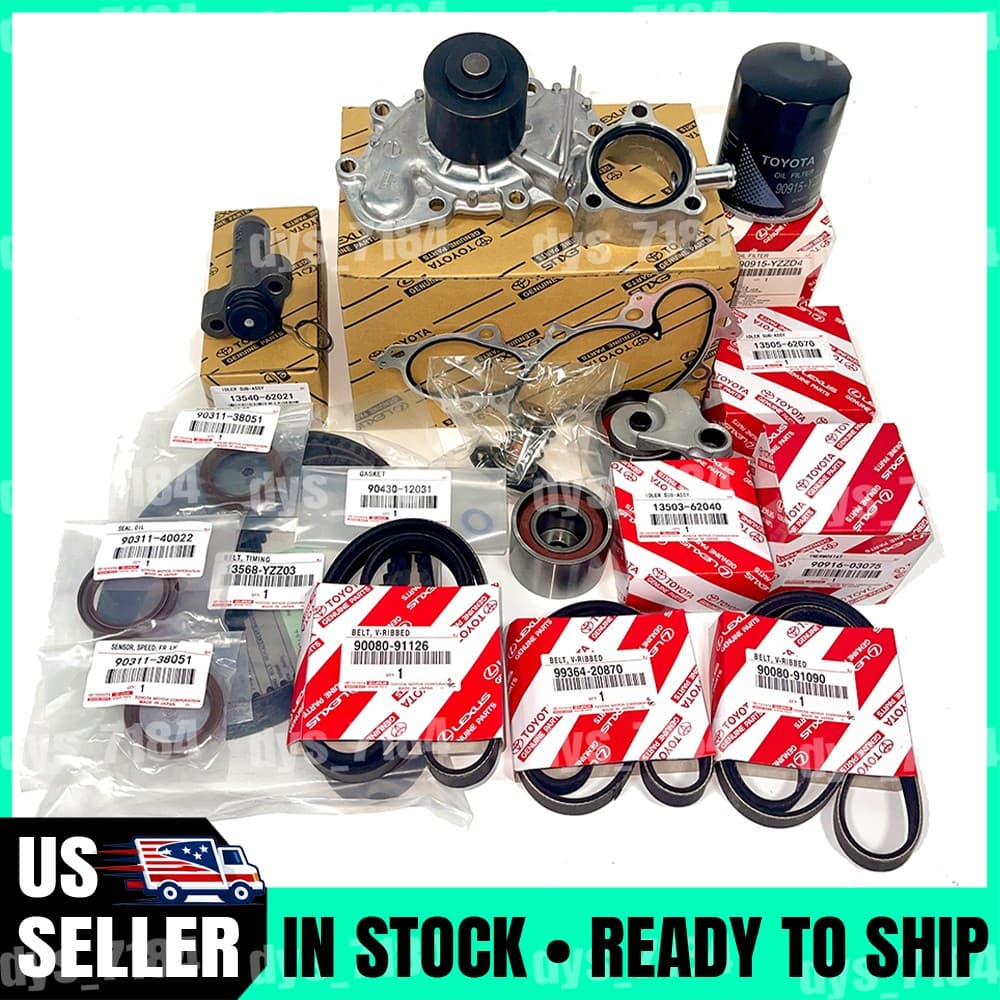 Genuine Timing Belt Kit With Water Pump for Toyota Tacoma Tundra 4Runner 3.4L V6