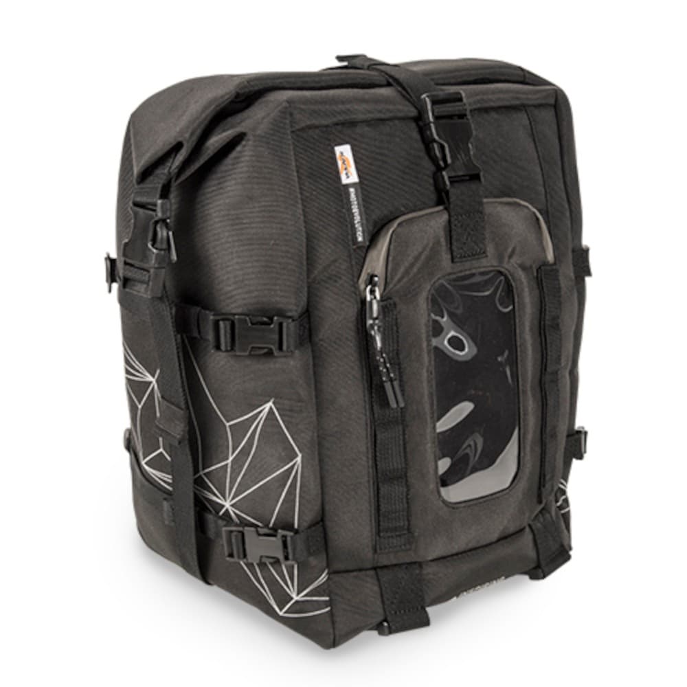 NEW Kappa Motorcycle Expandable Tank Bag Storage RA315BK Black