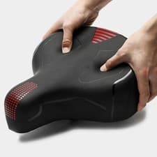 Oversized Bike Seat for Men&Women Comfort, Extra Wide Soft Bicycle Seat Cushion