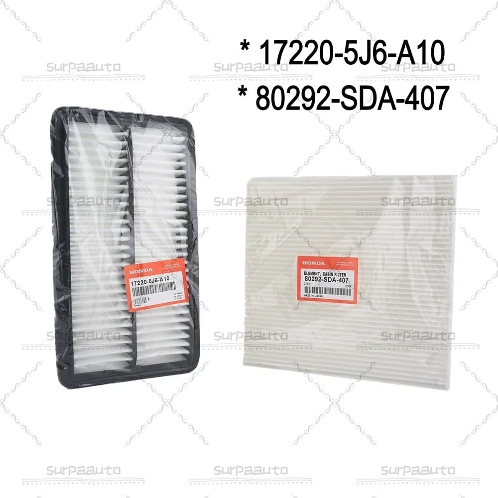 2PCS Engine Air Filter and Cabin Air Filter For Passport Pilot ACURA MDX
