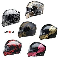 Z1R Warrant Full Face Street Motorcycle Helmet - Pick Size & Color