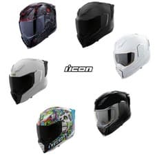 2026 Icon Ultraflite Full Face Street Motorcycle Helmet - Pick Size Color