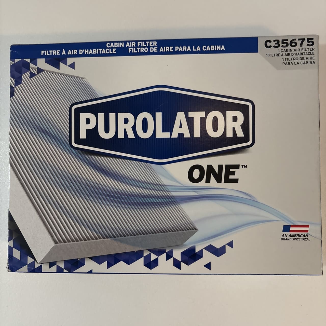 NEW Purolator C35675 PurolatorONE Advanced Cabin Air Filter (703)