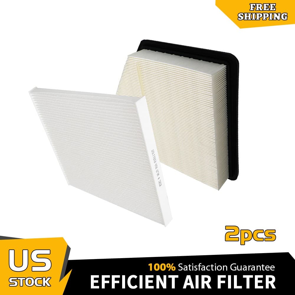 Engine & Cabin Air Filter Kit for Chevrolet Equinox GMC Terrain 2010-2017