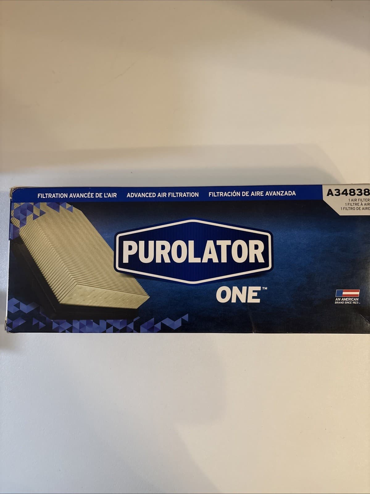 Purolator Engine Air Filter Advanced Purolator ONE A34838