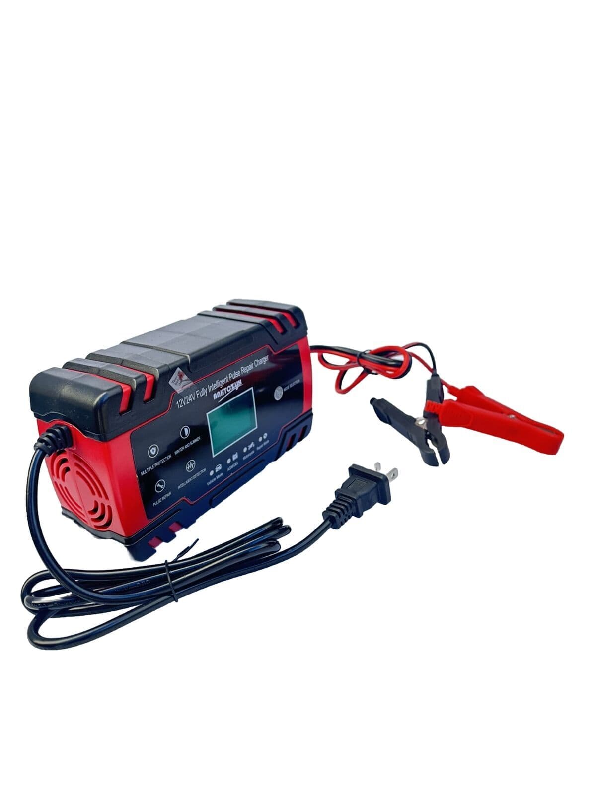 Smart Car Battery Charger Automatic Pulse Repair Trickle 12V/24V AGM GEL Battery