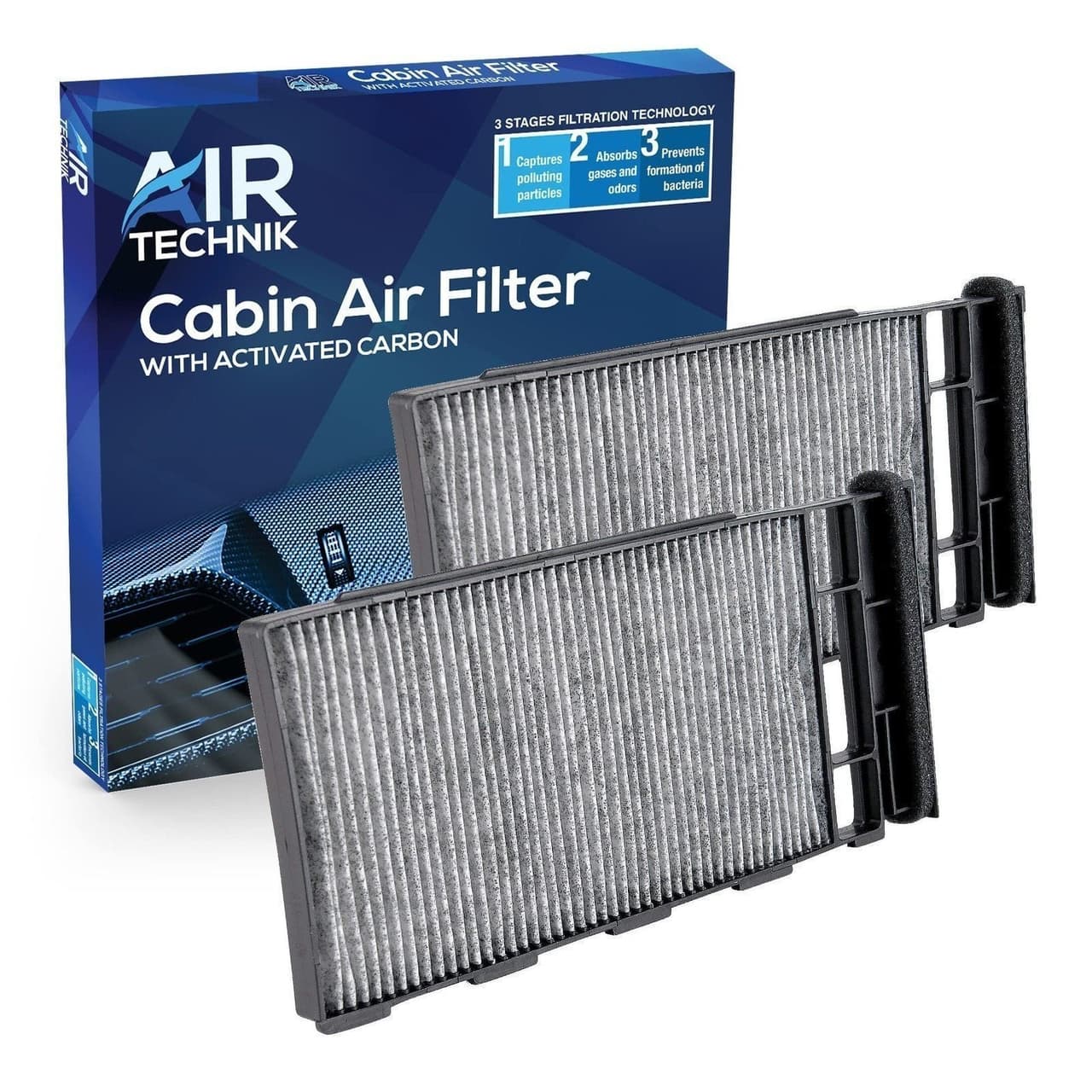 AirTechnik CF11180 Cabin Air Filter w/Activated Carbon | Fits 1998-2004...
