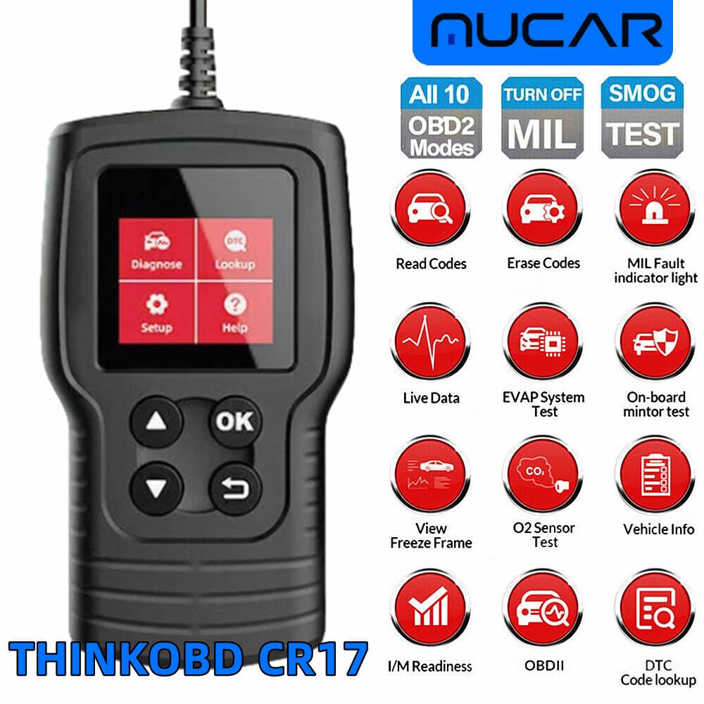 THINKCAR Automotive OBD2 Diagnostic Scanner Car Check Engine Light Code Reader