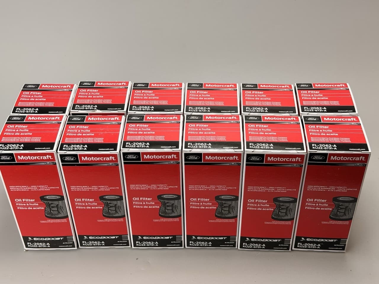 12 NEW Engine Oil Filter Motorcraft FL-2062-A FL2062 FL2062AB12 FAST SHIPPING