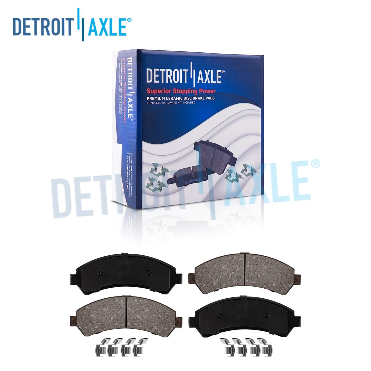 Front Ceramic Brake Pads Set for 1998-2001 Chevy S10 Jimmy Sonoma Hombre Bravada
