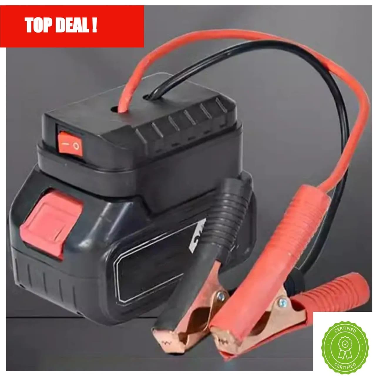 Portable Car Battery Jump Starter 12V Power Pack Emergency Vehicle Starting