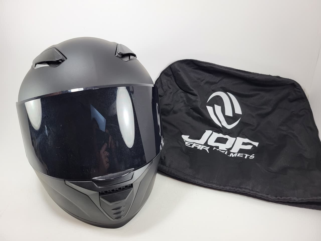 JQF Gear Full Face Motorcycle Helmet WS-607 DOT Approved Motorbike Racing 