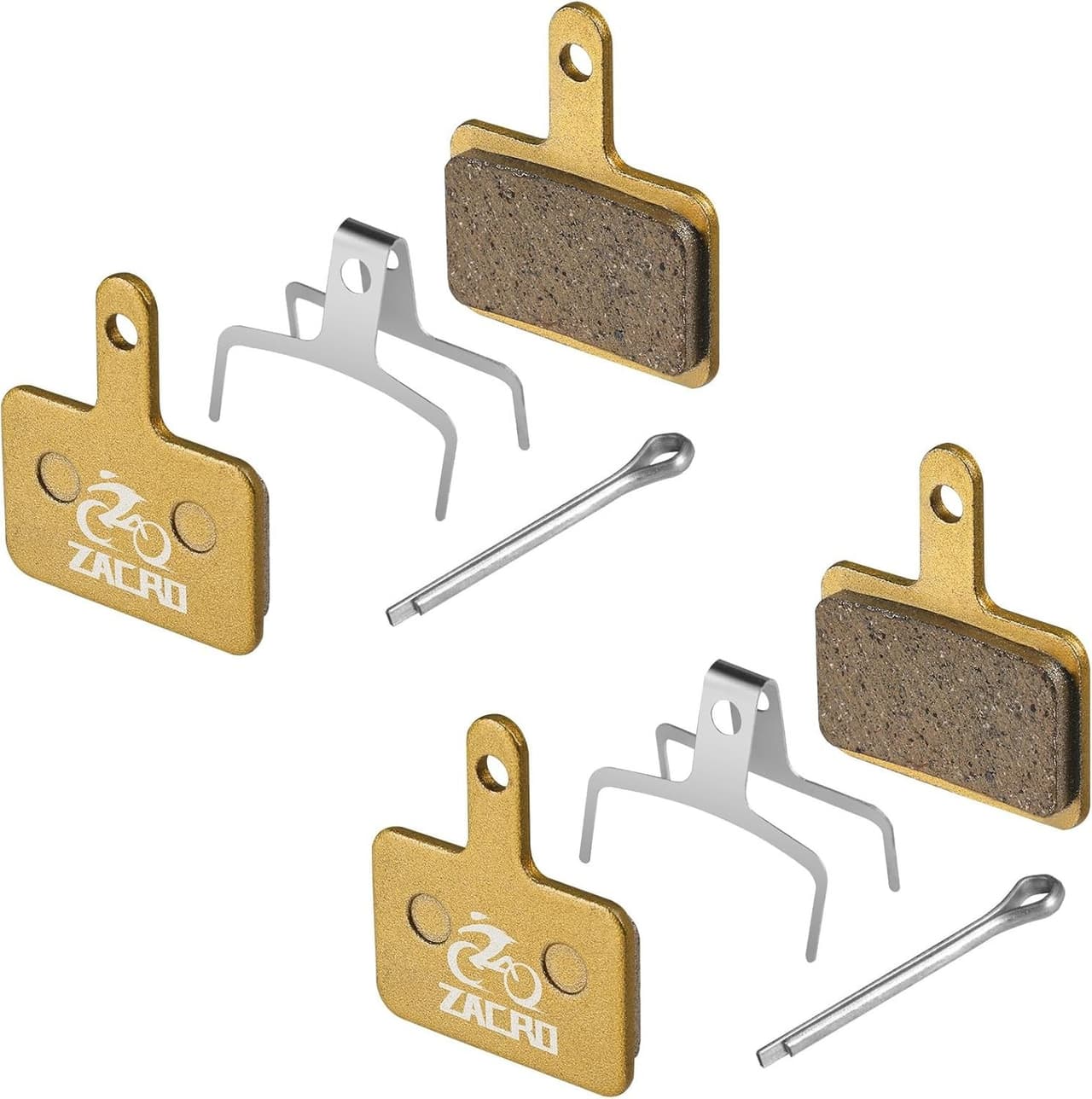 Bike Brake Pads, Bicycle Disc Brake Pads Fit for MTB Ebike Brake Pads Replacemen
