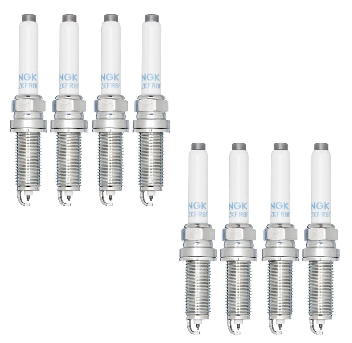 Spark Plug-Laser Iridium High Ignitability NGK 97566 Set of 8Pcs