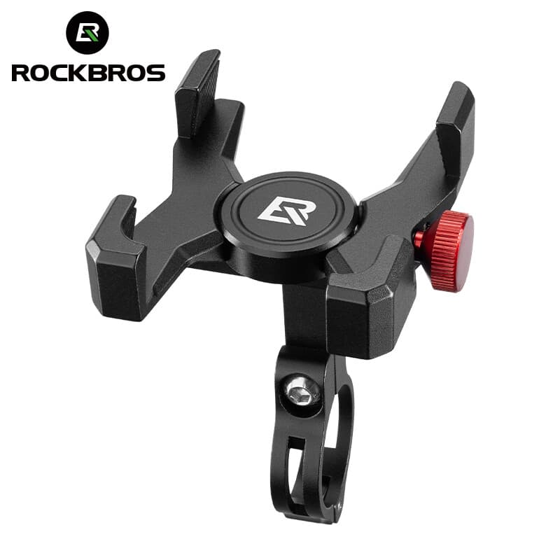 ROCKBROS Thick Case Bike & Motorcycle Phone Mount Handlebar Holder Adjustable