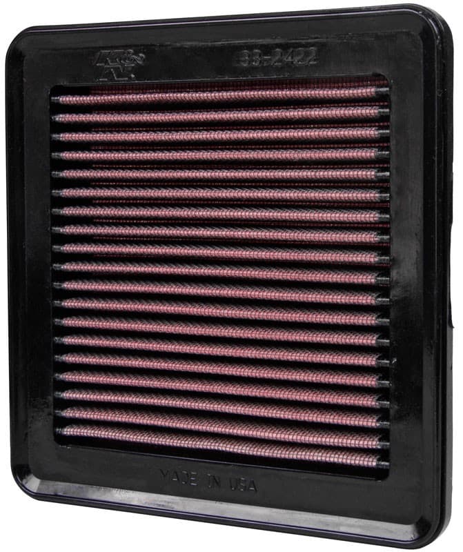 K&N 33-2422 High-Flow Engine Air Filter For Honda City 10-13 Fit 09-14 1.5 L4