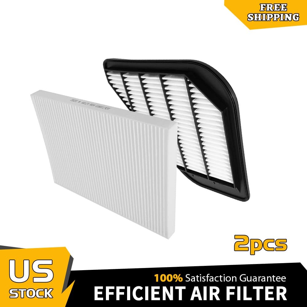 Engine & Cabin Air Filter for Buick	Enclave Chevy Traverse	GMC Acadia Outlook