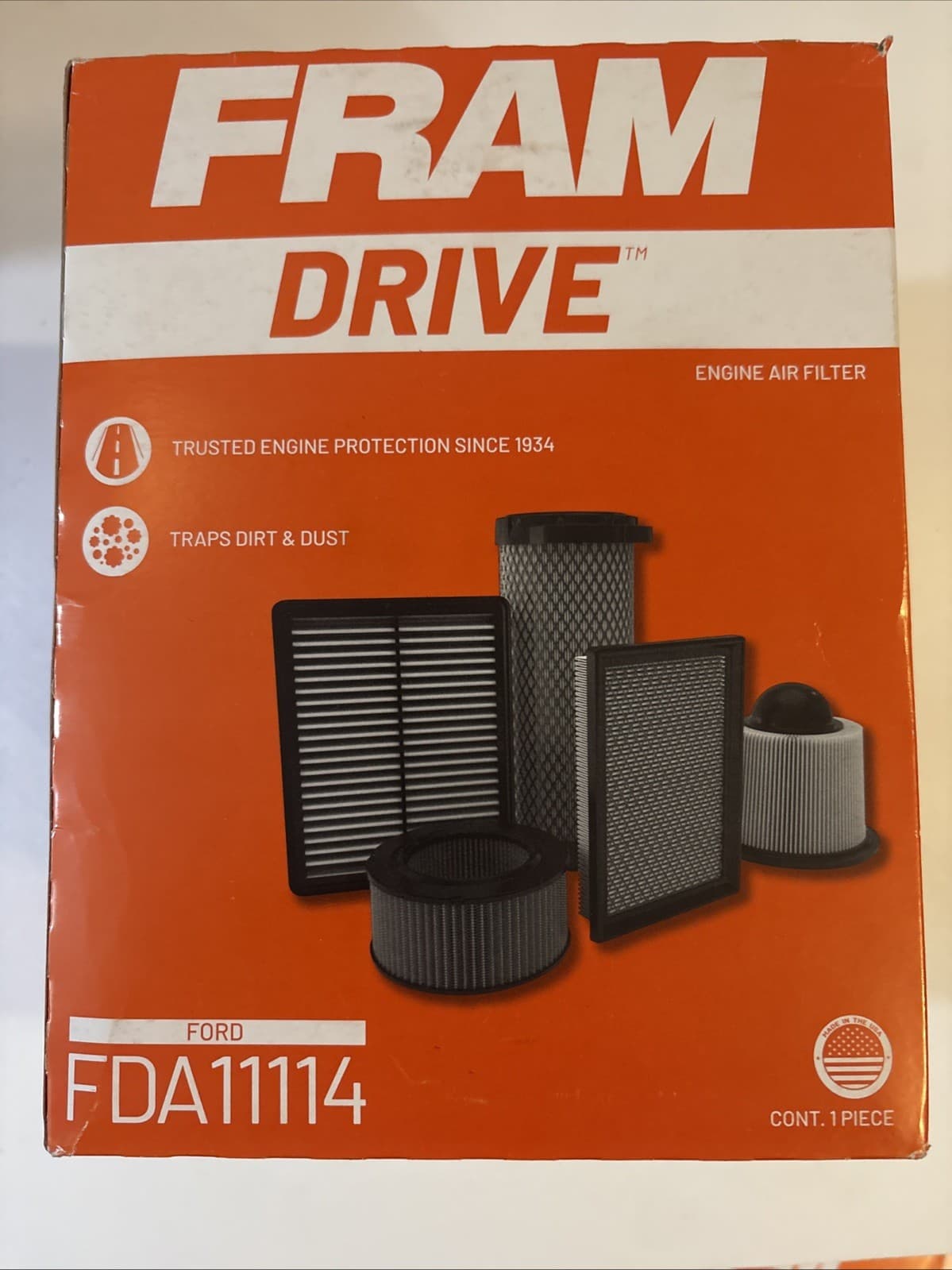 Air Filter-Drive Fram FDA11114