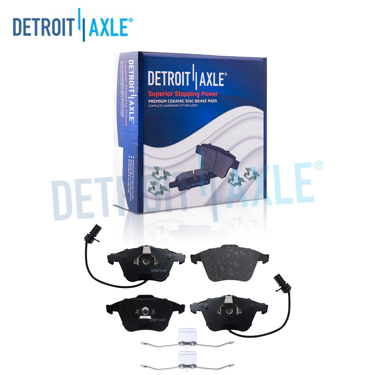 Front Ceramic Brake Pads Set for 2005 2006 2007 2008 2009 Audi A4 A6 Quattro S4
