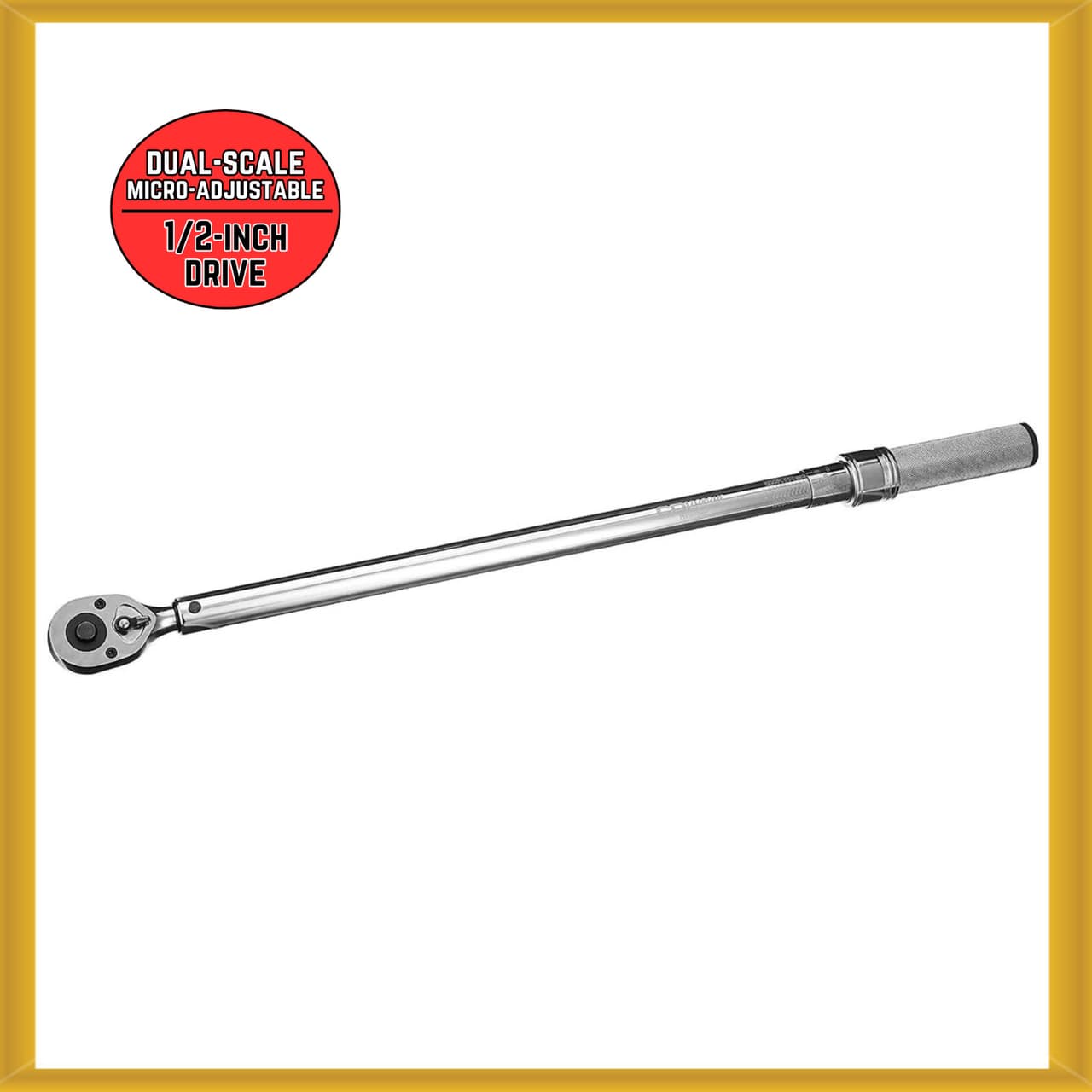 CDI 1/2-inch Drive 250 Foot-Pound Dual Scale Micro-Adjustable Torque Wrench NEW