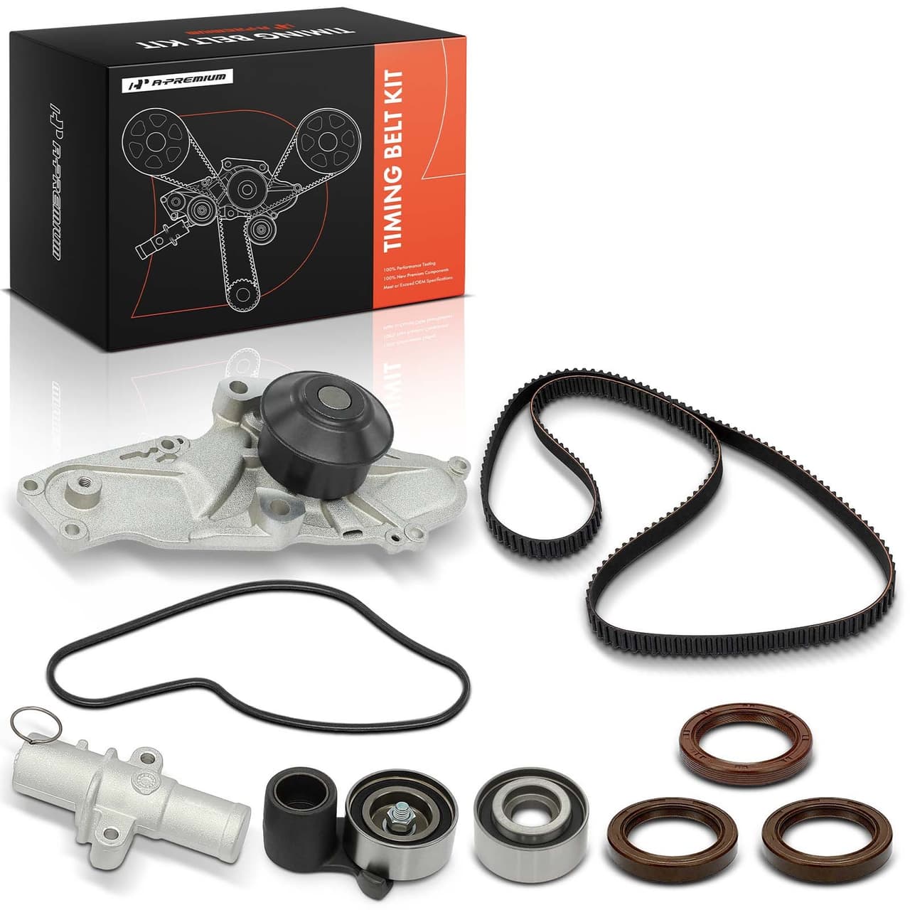 A-Premium 8x Timing Belt & Water Pump Kit for Honda Accord 03-17 Pilot Odyssey