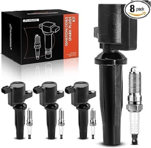 Set of 4 Ignition Coil Pack and Iridium Spark Plugs