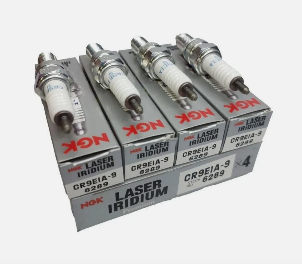 NGK CR9EIA-9 Iridium Spark Plugs Suzuki GSX-R600 750 1000 1300 Hayabusa Set of 4