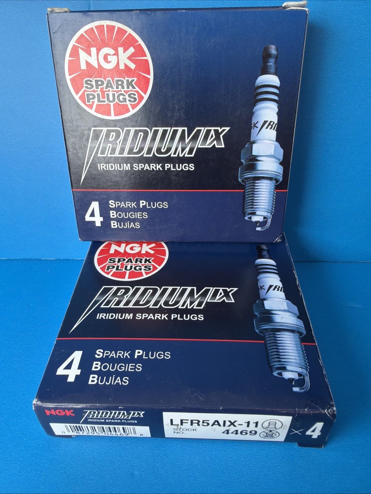 New Set 8pack ngk 4469 Iridium IX Spark Plugs LFR5AIX11 US FAST Shipping