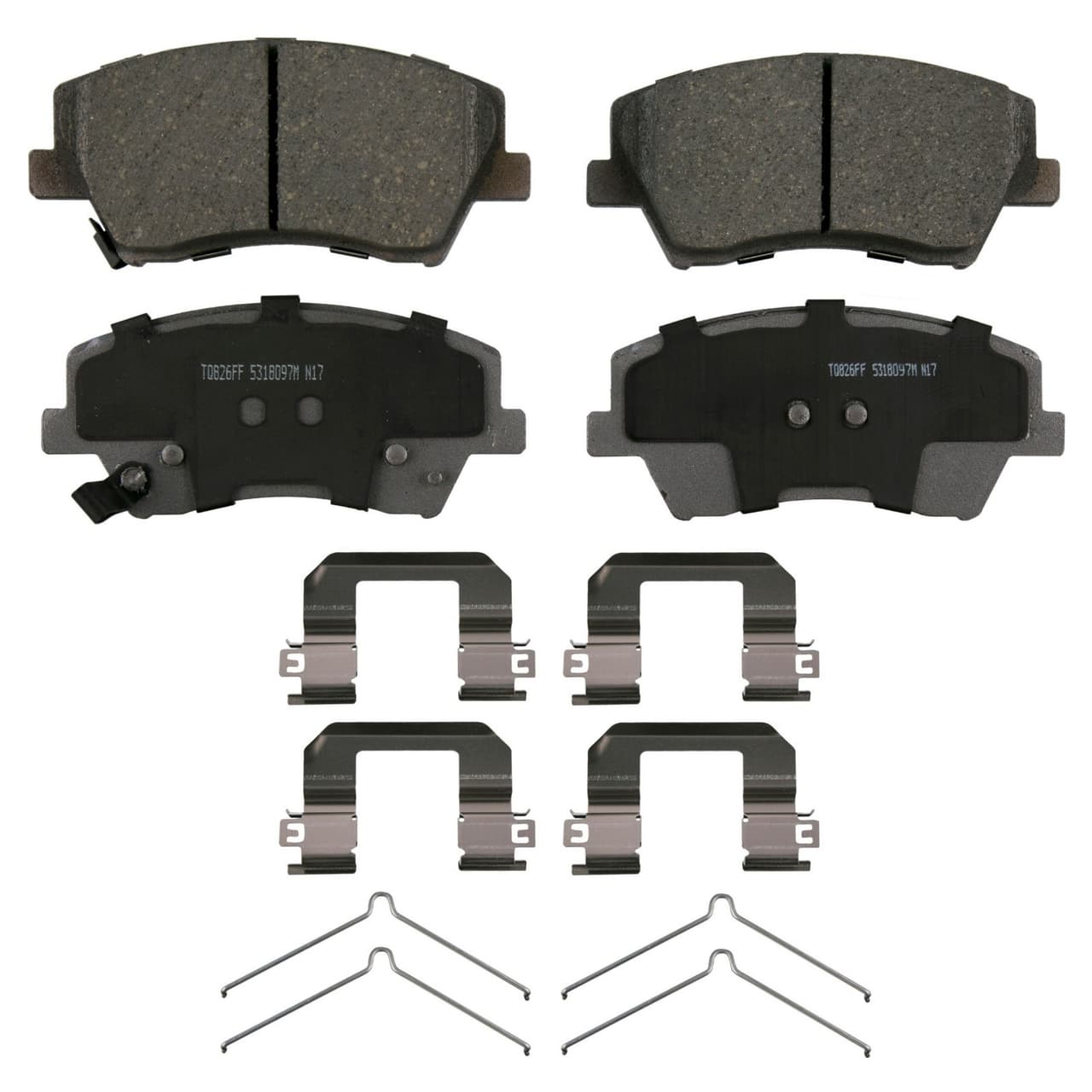 Wagner ThermoQuiet QC1912 Ceramic Front Brake Pads For Hyundai Elantra Ioniq