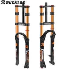 BUCKLOS 26/27.5/29" MTB Air Suspension Fork 180mm Travel, Rebound Adjust Manual