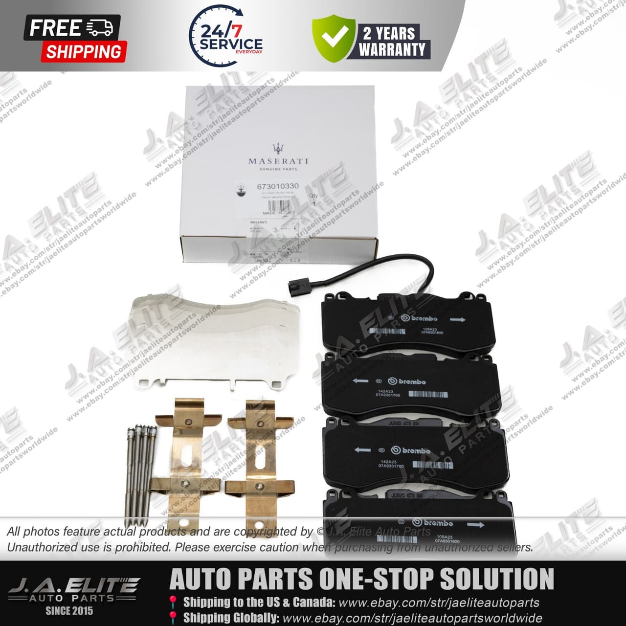 Genuine Front Brake Pads Set for Maserati Quattroporte Levante GTS 3.8 V8