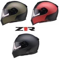 Z1R Warrant Full face Street Motorcycle Helmet - Pick Size & Color