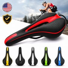Soft Gel Bike Saddle Seat Comfort Bicycle Cycling Mountain Road Cushion Padded: