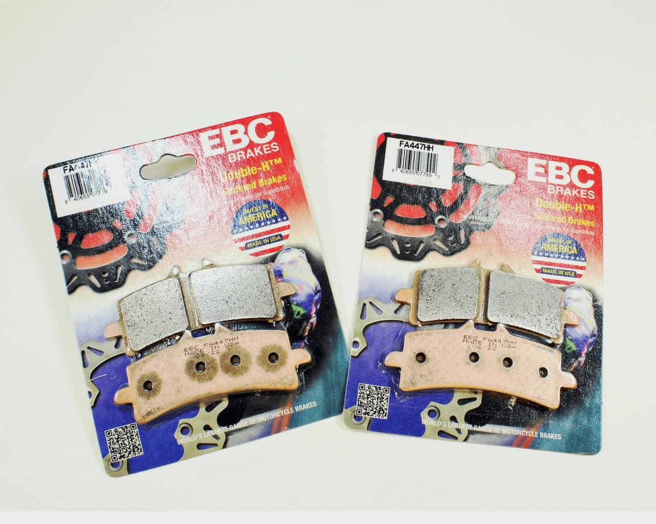 EBC Sintered Brake Pads 2 Pair FA447HH - check fitment table
