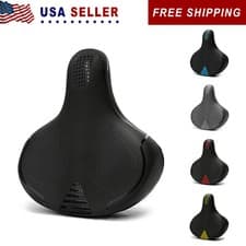 Bike Saddle Comfort Wide Big Bum Soft Gel Pad Seat for ebike Oversize Cushion