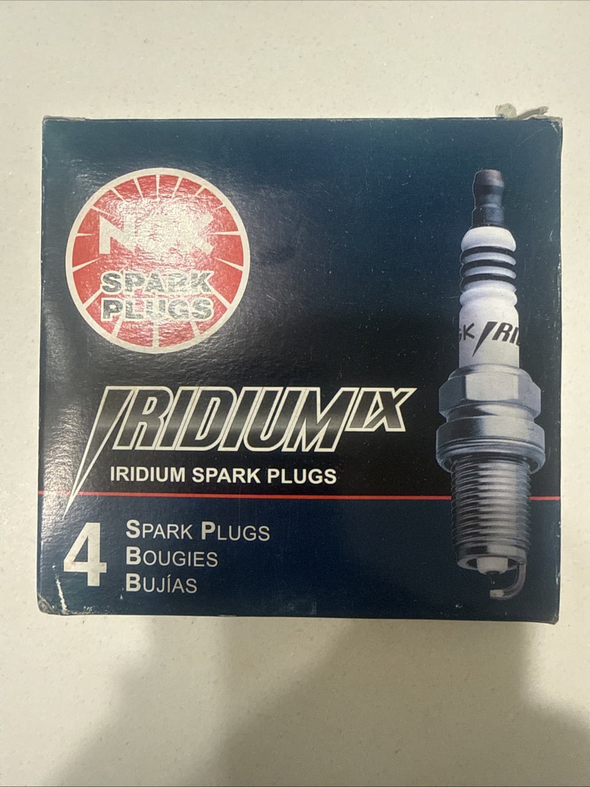 NGK 93501 Set of 4 Spark Plugs LKAR7BIX-11S IRIDIUM IX Genuine made in Japan