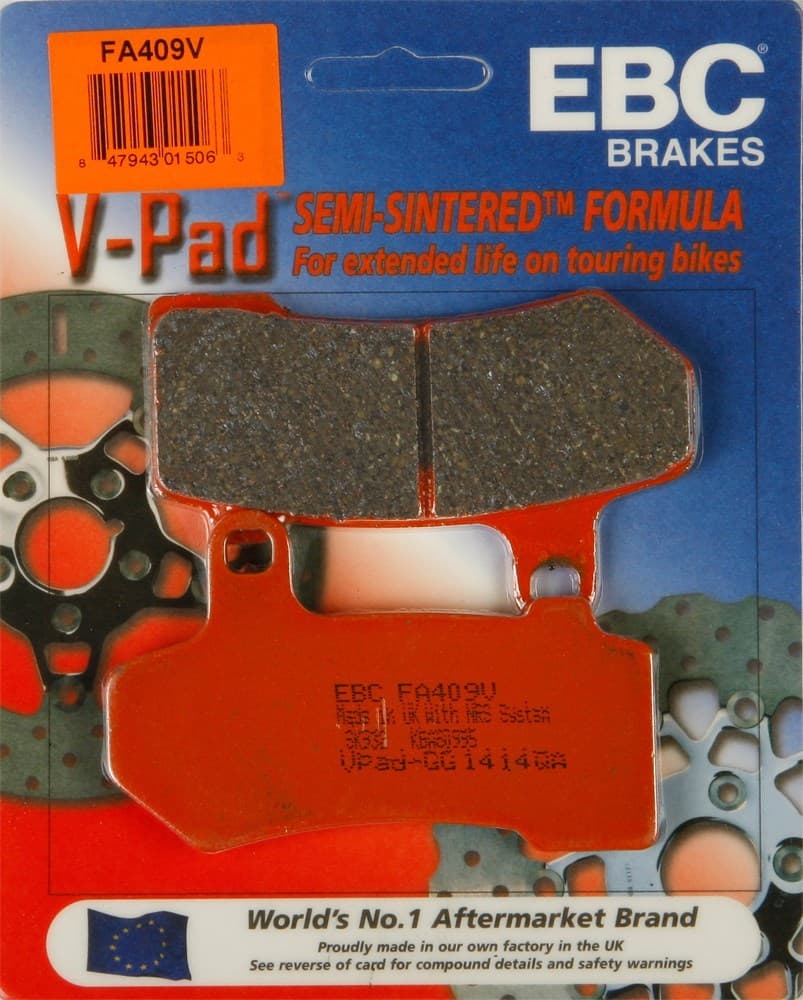 EBC FA409V Touring Bike Semi-Sintered V Brake Pads